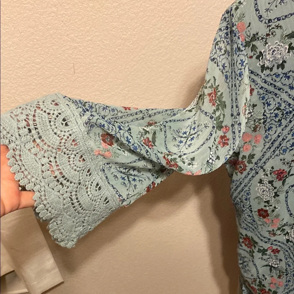 Elegant Floral Kimono Cardigan StichFix - Picture 4 of 8